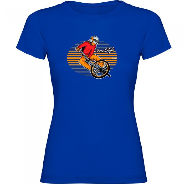 [해외]KRUSKIS Freestyle Rider 반팔 티셔츠 1140555967 Royal Blue