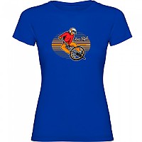 [해외]KRUSKIS 반소매 티셔츠 Freestyle Rider 1140555967 Royal Blue