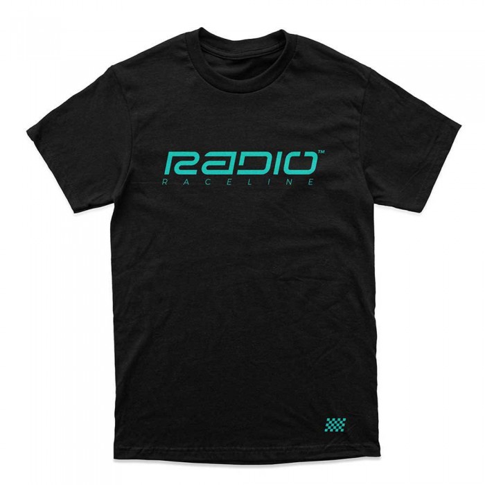 [해외]RADIO RACELINE Logo 반팔 티셔츠 1140479379 Black