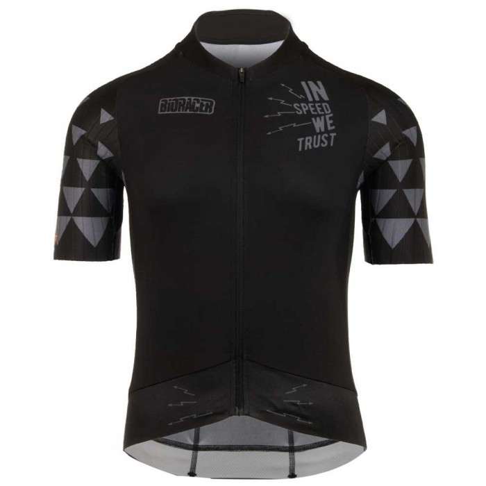 [해외]BIORACER Speedwear Concept RR 반팔 저지 1140538249 Black / In Speed We Trust