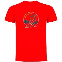[해외]KRUSKIS Downhill Rider 반팔 티셔츠 1140555732 Red