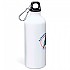 [해외]KRUSKIS 알루미늄 물병 Hit And Run 800ml 7140556031 White