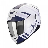 [해외]SCORPION EXO-520 EVO AIR Banshee 풀페이스 헬멧 9140482058 Matt White / Blue / Purple