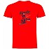 [해외]KRUSKIS Bushido 반팔 티셔츠 7140555531 Red