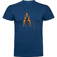 [해외]KRUSKIS Crossfit 로프s 반팔 티셔츠 7140555640 Denim Blue