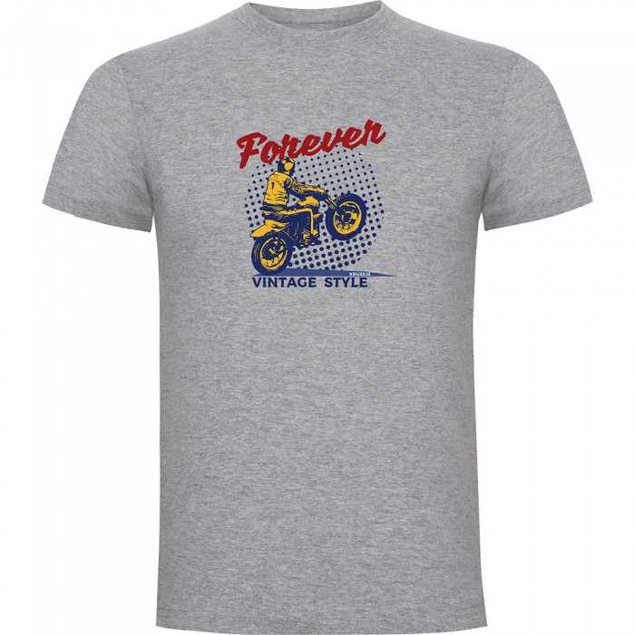 [해외]KRUSKIS Forever Vintage 반팔 티셔츠 9140555932 Heather Grey