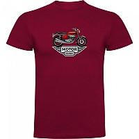 [해외]KRUSKIS Motor 반팔 티셔츠 9140556242 Dark Red