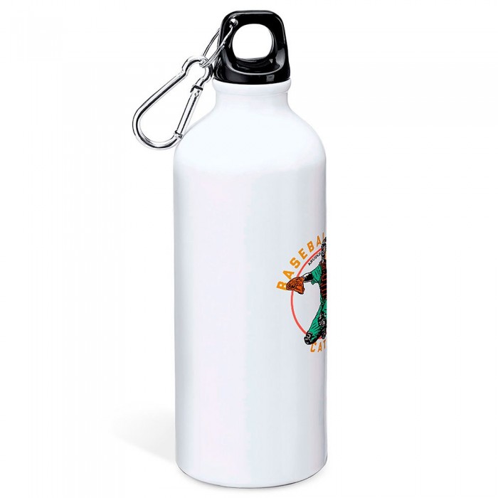 [해외]KRUSKIS 알루미늄 물병 Baseball Catcher 800ml 4140555393 White