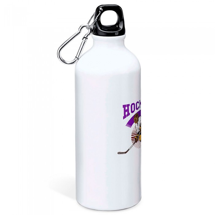 [해외]KRUSKIS 알루미늄 물병 Hockey Player 800ml 4140556060 White