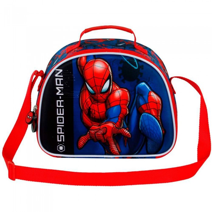 [해외]KARACTERMANIA 스파이더맨 도시락 가방 3D Speed Spiderman Marvel 4140540844 Multicolour