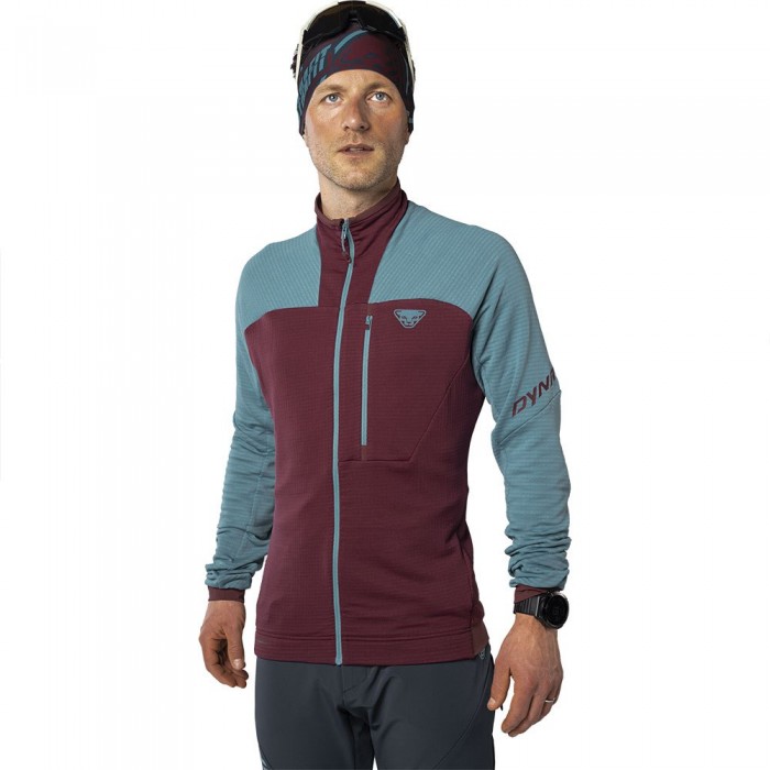 [해외]다이나핏 Speed Polartec? 지퍼 플리스 4140539436 Storm Blue Burgundy