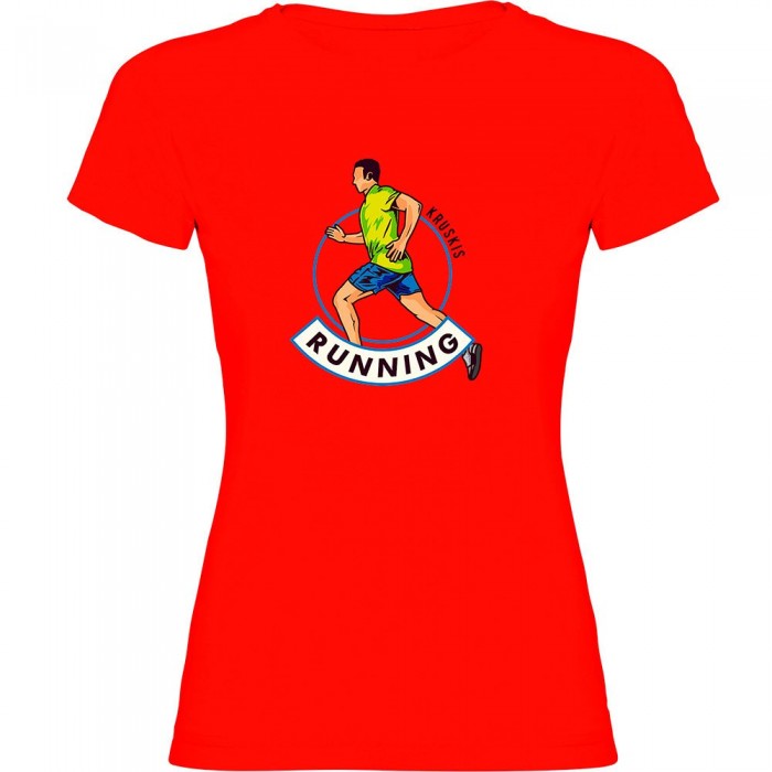 [해외]KRUSKIS Runner 반팔 티셔츠 6140556516 Red