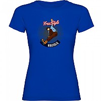 [해외]KRUSKIS Freestyle Rollers 반팔 티셔츠 14140555996 Royal Blue