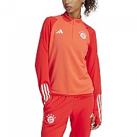 [해외]아디다스 하프 지퍼 스웨트셔츠 트레이닝 Bayern Munich 23/24 3140538584 Bright Red / Red / White