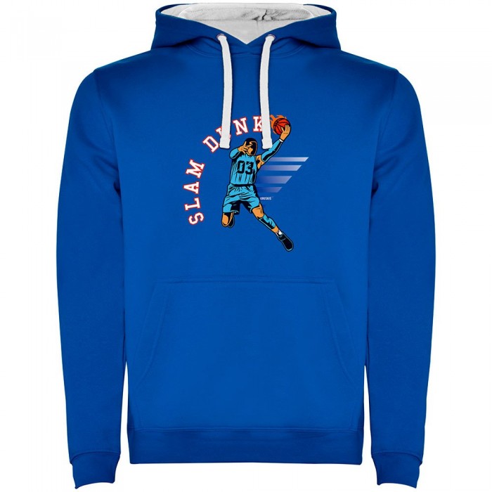 [해외]KRUSKIS Slam Dunk Bicolor 후드티 3140556556 Royal Blue / White