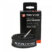 [해외]TRIVIO City Presta 42mm 내부 튜브 1140576477 Black
