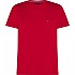 [해외]타미힐피거 Stretch Slim Fit 반팔 티셔츠 140286483 Arizona Red
