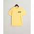 [해외]간트 Arch Script 반팔 티셔츠 140565899 Smooth Yellow