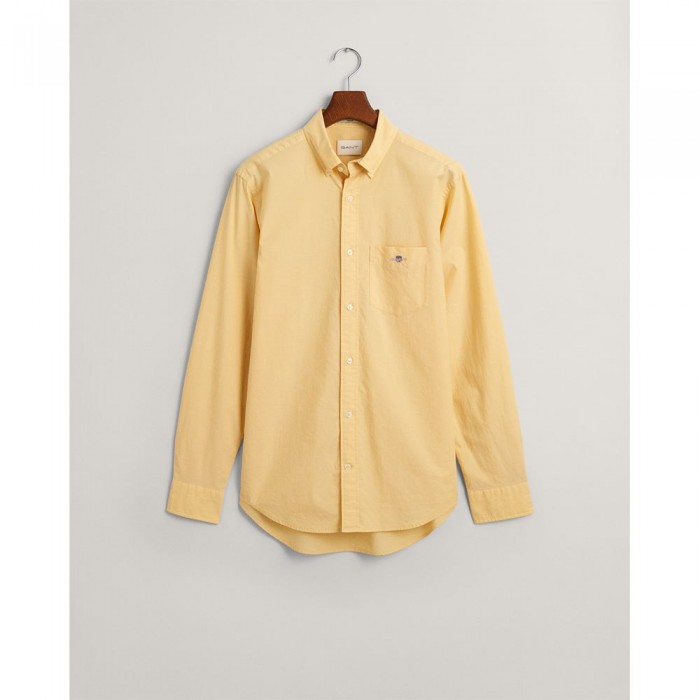 [해외]간트 Reg Poplin 긴팔 셔츠 140565952 Dusty Yellow