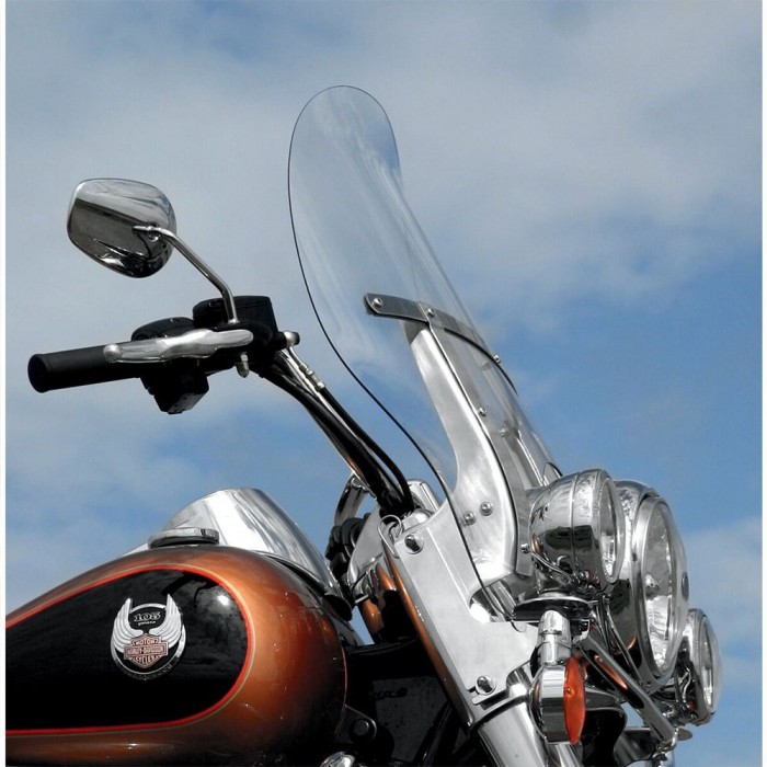 [해외]KLOCK WERKS Billboard Flarer T?v Harley Davidson Fld 1690 Dyna Switchback KW05-01-0217-E 앞유리 9140206808 Clear