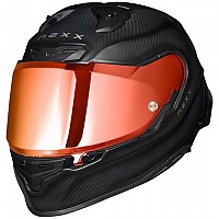 [해외]넥스 X.R3R Zero 프로 풀페이스 헬멧 9140464385 Carbon Red MT