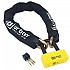 [해외]URBAN SECURITY Chain Lock 100+UR74 U자물쇠 9140512438 Black / Yellow