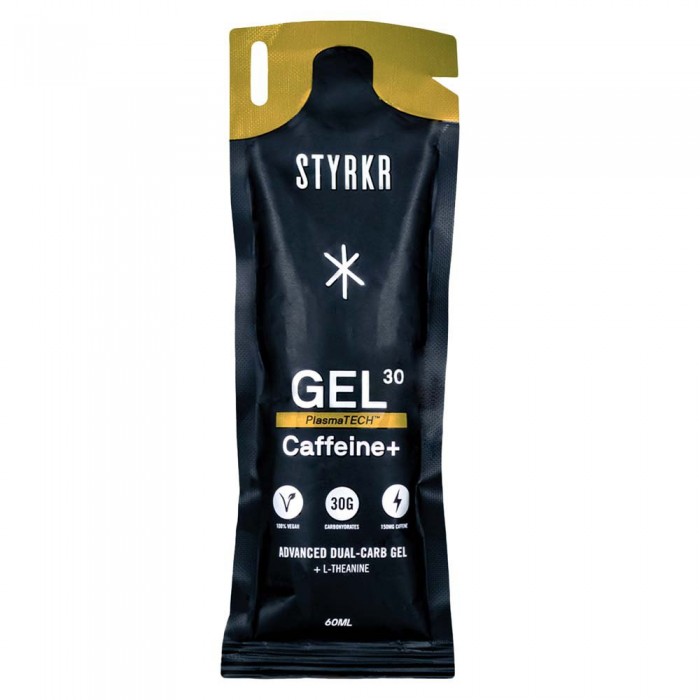 [해외]S티어KR 에너지 젤 GEL30 Caffeine+ Dual-Carb 72g 4140460335 Black / Gold