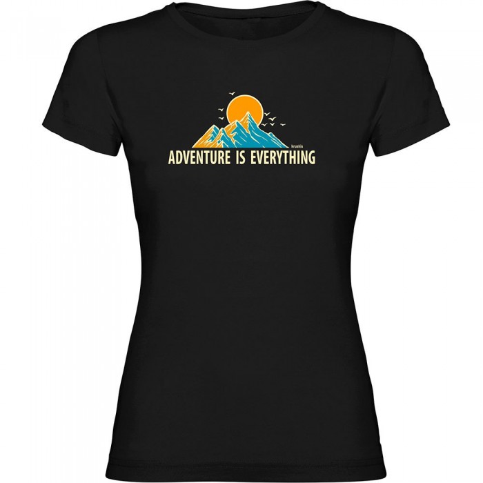 [해외]KRUSKIS Adventure Is Everything 반팔 티셔츠 4140578047 Black