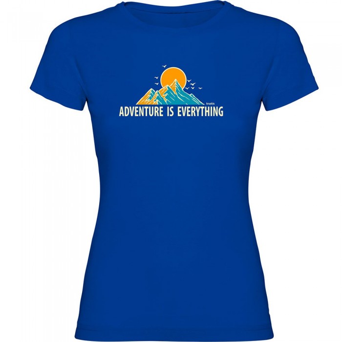 [해외]KRUSKIS Adventure Is Everything 반팔 티셔츠 4140578059 Royal Blue