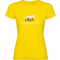 [해외]KRUSKIS 반소매 티셔츠 Adventure Sport 4140578091 Yellow