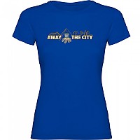 [해외]KRUSKIS Away From City 반팔 티셔츠 4140578117 Royal Blue