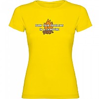 [해외]KRUSKIS Burn Your 프로blems 반팔 티셔츠 4140578266 Yellow