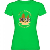 [해외]KRUSKIS Camp Is The Reason 반팔 티셔츠 4140578432 Light Green
