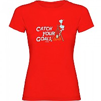 [해외]KRUSKIS Catch Your Goals 반팔 티셔츠 4140578492 Red