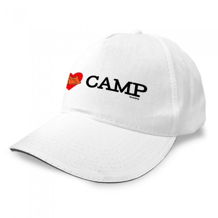 [해외]KRUSKIS I Love Camp 모자 4140578651 White