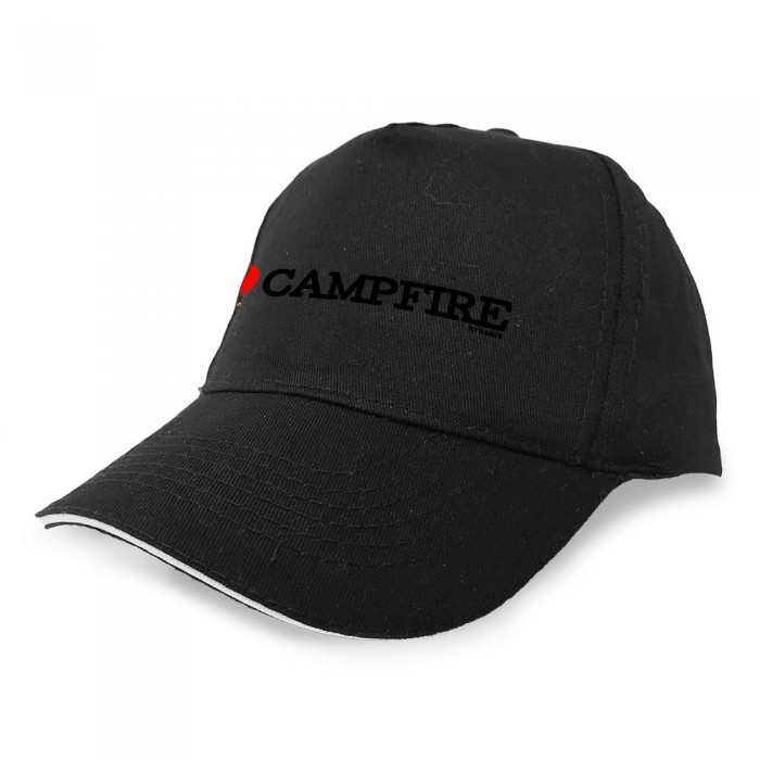 [해외]KRUSKIS I Love Campfire 모자 4140578678 Black