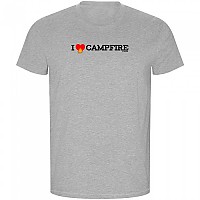 [해외]KRUSKIS I Love Campfire ECO 반팔 티셔츠 4140578681 Heather Grey