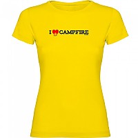 [해외]KRUSKIS I Love Campfire 반팔 티셔츠 4140578701 Yellow
