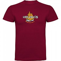 [해외]KRUSKIS Camp Friend 반팔 티셔츠 4140578398 Dark Red