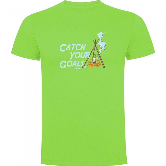 [해외]KRUSKIS Catch Your Goals 반팔 티셔츠 4140578490 Light Green