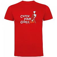 [해외]KRUSKIS Catch Your Goals 반팔 티셔츠 4140578491 Red