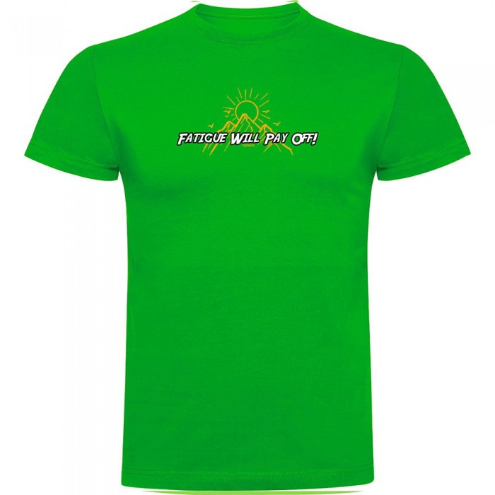 [해외]KRUSKIS Fatigue Will Pay Off 반팔 티셔츠 4140578574 Green