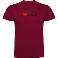[해외]KRUSKIS I Love Camp 반팔 티셔츠 4140578659 Dark Red
