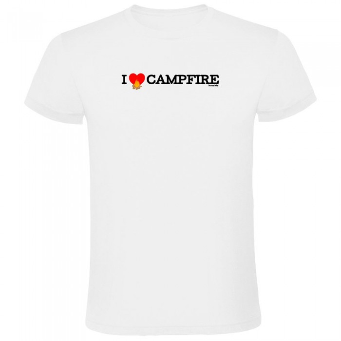 [해외]KRUSKIS I Love Campfire 반팔 티셔츠 4140578698 White