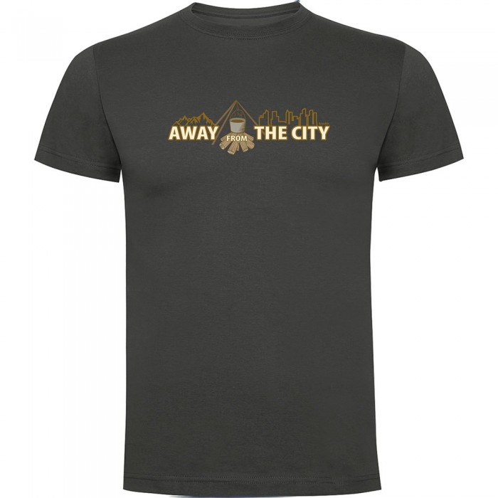 [해외]KRUSKIS Away From City 반팔 티셔츠 4140578107 Dark Grey