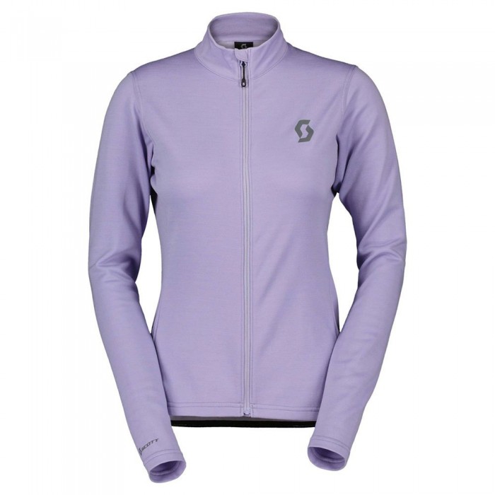 [해외]스캇 Gravel Warm Merino 긴팔 저지 1140480456 Heather Purple