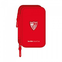 [해외]SAFTA 코퍼티브 스몰 더블 필 Sevilla FC 28 조각 연필 사례 137681851 Red