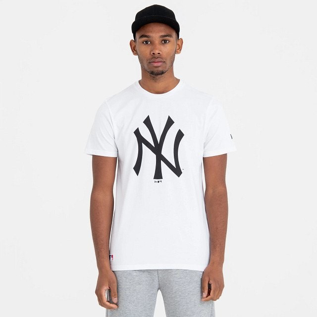 [해외]뉴에라 MLB Regular New York Yankees 반팔 티셔츠 139860538 White