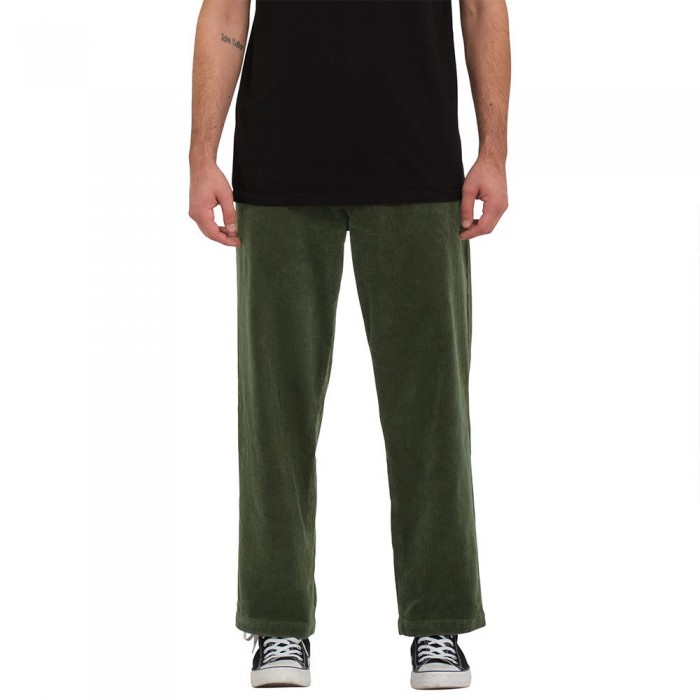 [해외]볼컴 Modown Relaxed Tapered Fit 바지 140083508 Squadron Green