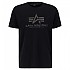 [해외]알파 인더스트리 Basic T Carbon 반팔 티셔츠 140589335 Black / Black